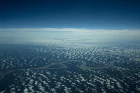 Earth from Space 4K Wallpaper · space · 3840×2560