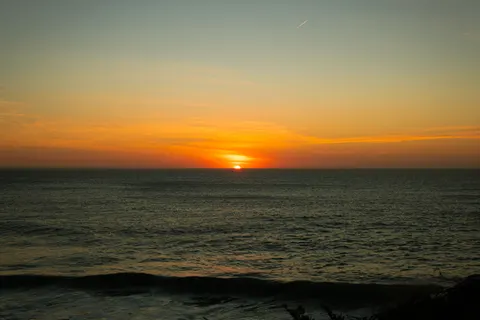 Sonnenuntergang am Meer 4K Hintergrundbild · ocean · 3840×2560