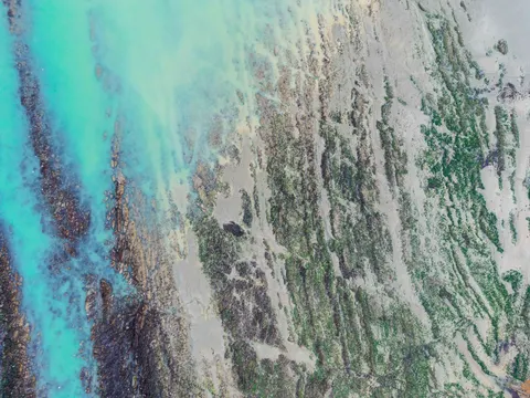 Aarde vanuit de Ruimte 4K-achtergrond · space · 3840×2880