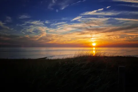 والپیپر غروب اقیانوس با کیفیت 4K · ocean · 3840×2560