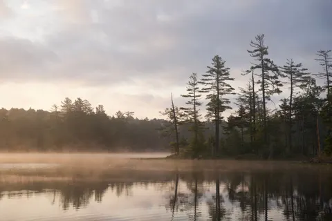 Misty Mountain Lake 4K Wallpaper · nature · 3840×2560