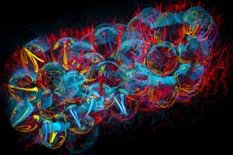 Leuchtende Qualle 4K Hintergrundbild · underwater · 3840×2560