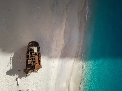 Hình nền Con thuyền trên biển 4K · ocean · 3840×2880