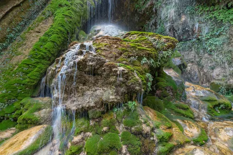 Forest Waterfall 4K Wallpaper · waterfall · 3840×2560