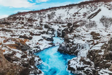 Fondo de pantalla Cascadas de Islandia 4K · waterfall · 3840×2560