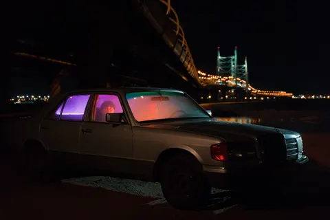 Car at Night 4K Wallpaper · cars · 3840×2560