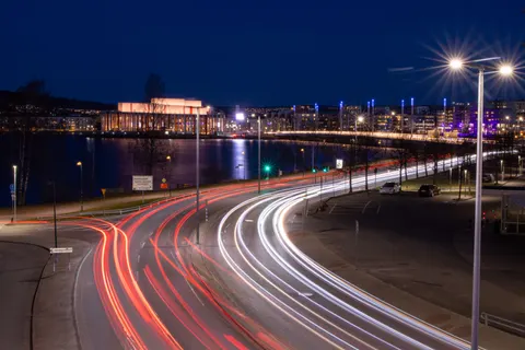 Car at Night 4K Wallpaper · cars · 3840×2560