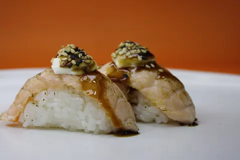 Sushi 4K Wallpaper · food · 3840×2560