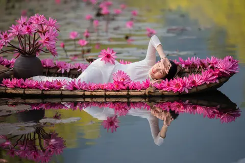 Sfondo Loto 4K · flowers · 3840×2560