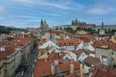 Prague Rooftops 4K Wallpaper · city · 3840×2560