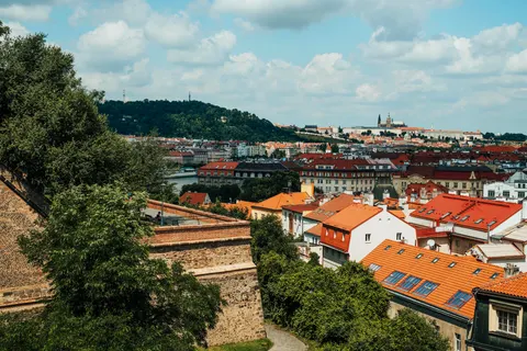 Prague Rooftops 4K Wallpaper · city · 3840×2560