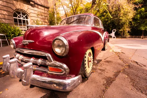Klassieke auto 4K-achtergrond · cars · 3840×2560