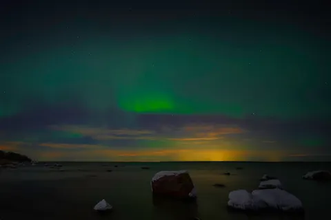 والپیپر شفق قطبی با کیفیت 4K · nature · 3840×2560