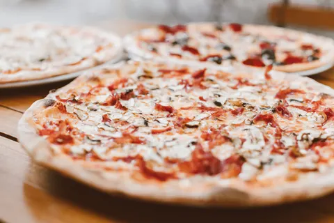 Pizza 4K-achtergrond · food · 3840×2560