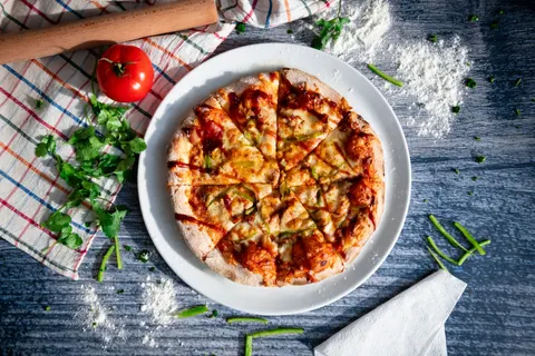 Pizza 4K Wallpaper · food · 3840×2560