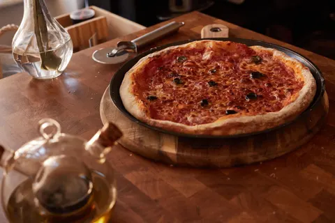 Fond d'écran Pizza 4K · food · 3840×2560