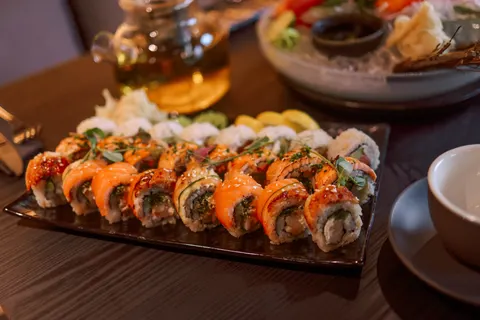 Fond d'écran Sushi 4K · food · 3840×2561
