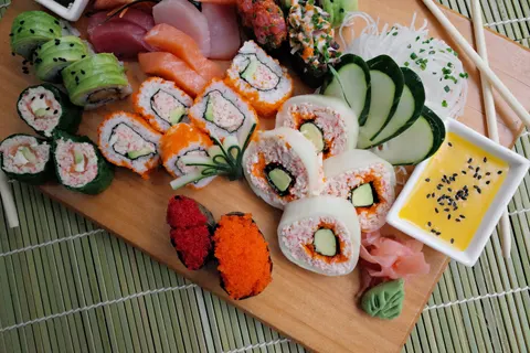 Tapeta Sushi 4K · food · 3840×2560