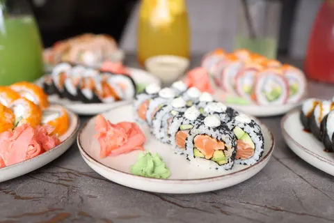 Wallpaper Sushi 4K · food · 3840×2561