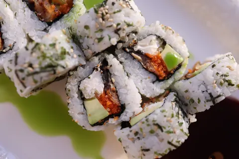 Fond d'écran Sushi 4K · food · 3840×2561