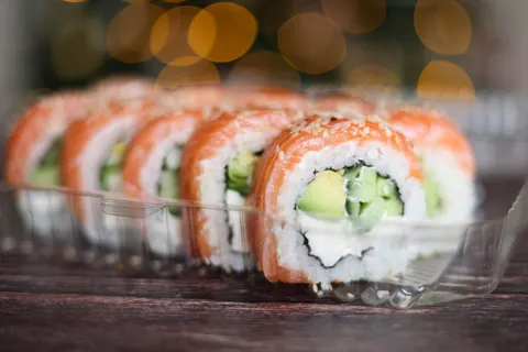 Sushi 4K Wallpaper · food · 3840×2561