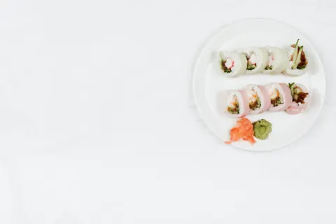 Sushi 4K Wallpaper · food · 3840×2560