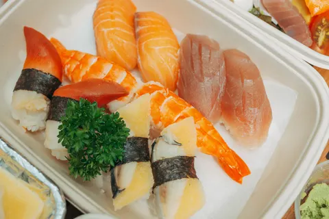 Sushi 4K Wallpaper · food · 3840×2560