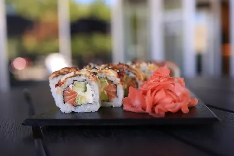 Sushi 4K Wallpaper · food · 3840×2561