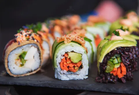 Papel de parede Sushi 4K · food · 3840×2633