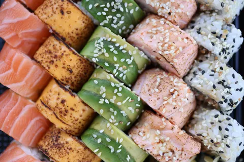 Sushi 4K Wallpaper · food · 3840×2561