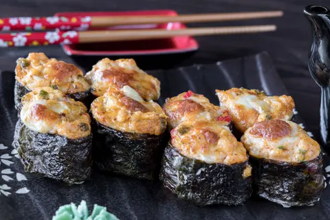 Sushi 4K Wallpaper · food · 3840×2560