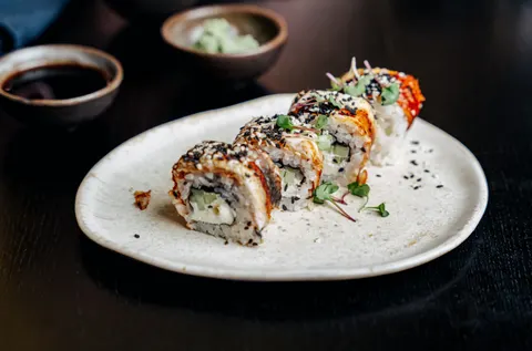 Tapeta Sushi 4K · food · 3840×2537