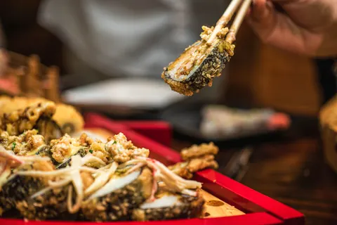 خلفية سوشي بدقة 4K · food · 3840×2560