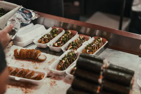 सुशी 4K वॉलपेपर · food · 3840×2560