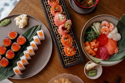 Wallpaper Sushi 4K · food · 3840×2561