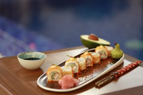 Sushi 4K Wallpaper · food · 3840×2560