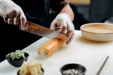 Sushi 4K Wallpaper · food · 3840×2561