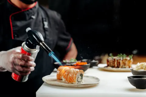 Sushi 4K Wallpaper · food · 3840×2561