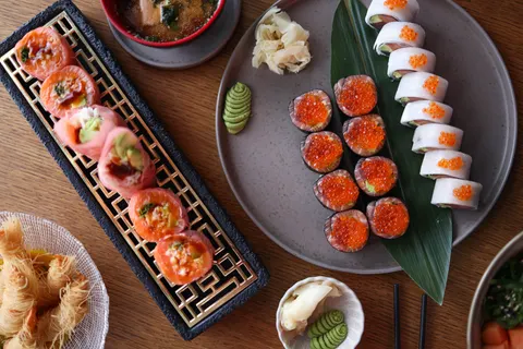 Sushi 4K Wallpaper · food · 3840×2561