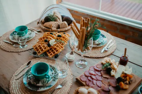 Breakfast 4K Wallpaper · food · 3840×2555