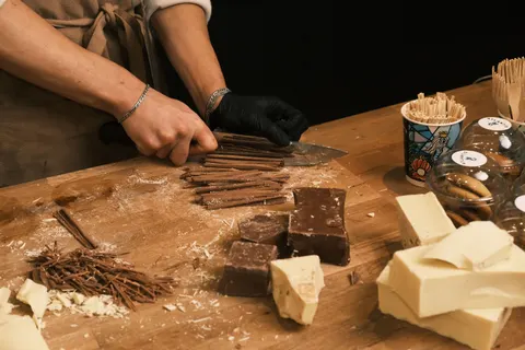 Sfondo Cioccolato 4K · food · 3840×2560