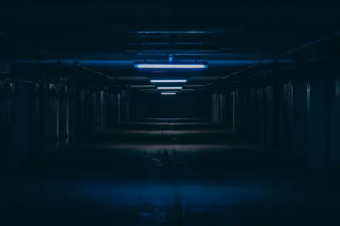 Server Room 4K Wallpaper · technology · 3840×2560