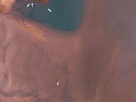 Beach from Above 4K Wallpaper · ocean · 3840×2880