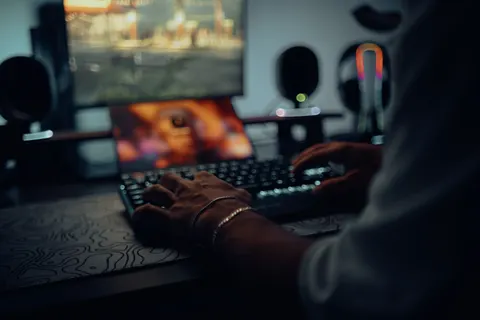 Sfondo Tastiera RGB 4K · technology · 3840×2560