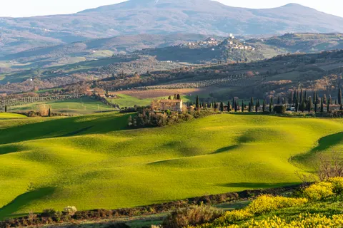 Fond d'écran Collines vertes 4K · nature · 3840×2563