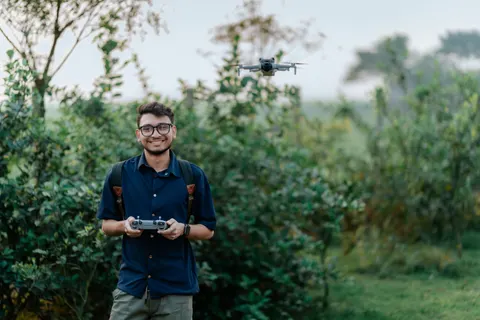 Drone 4K-achtergrond · technology · 3840×2560