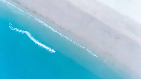 Fondo de pantalla Playa desde Arriba 4K · ocean · 3840×2160