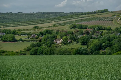 Fond d'écran Collines vertes 4K · nature · 3840×2555