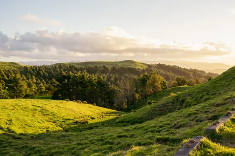 Fond d'écran Collines vertes 4K · nature · 3840×2561