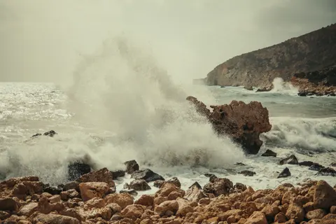Hình nền Biển Động 4K · ocean · 3840×2560